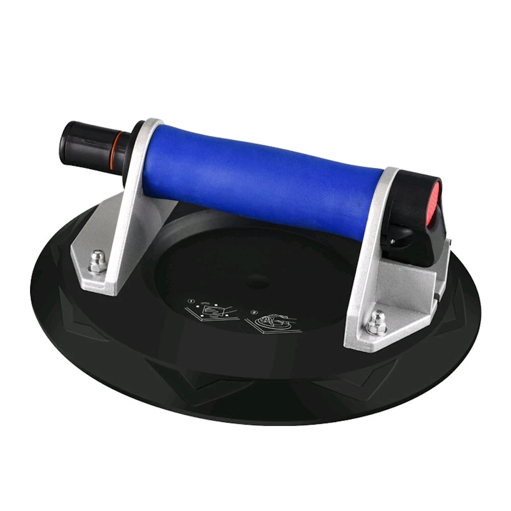 Onkel.J 8-inch Alloy Steel Vacuum Cup - Thickened Rubber Bottom | Air Cylinder