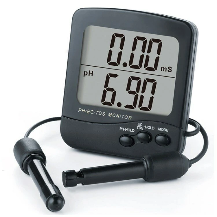 3 in 1 Water Quality Monitor - TDS, pH & Residual Chlorine Tester | Multifunctional Electrolyzer