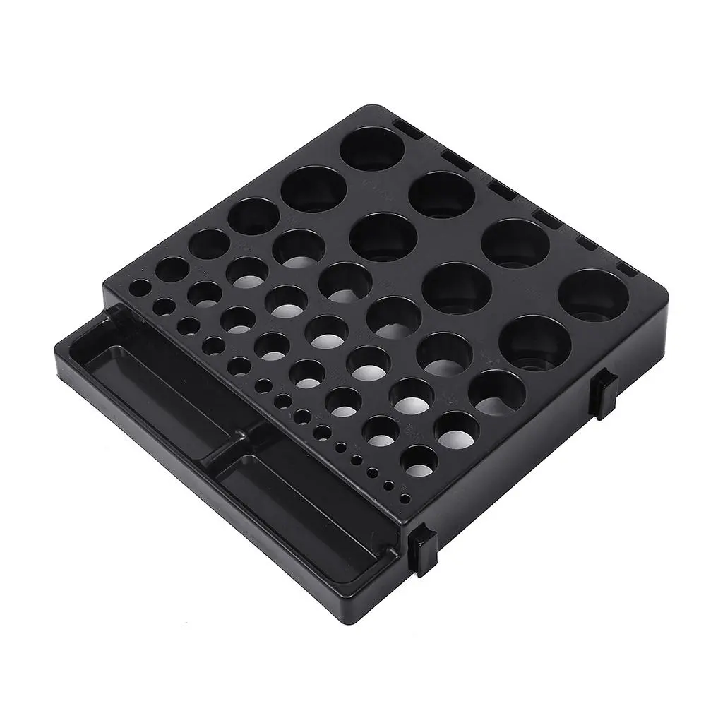 ER Collet Chuck Storage Box 230x210x40mm | Plastic CNC Tool Holder Case for Milling Cutters