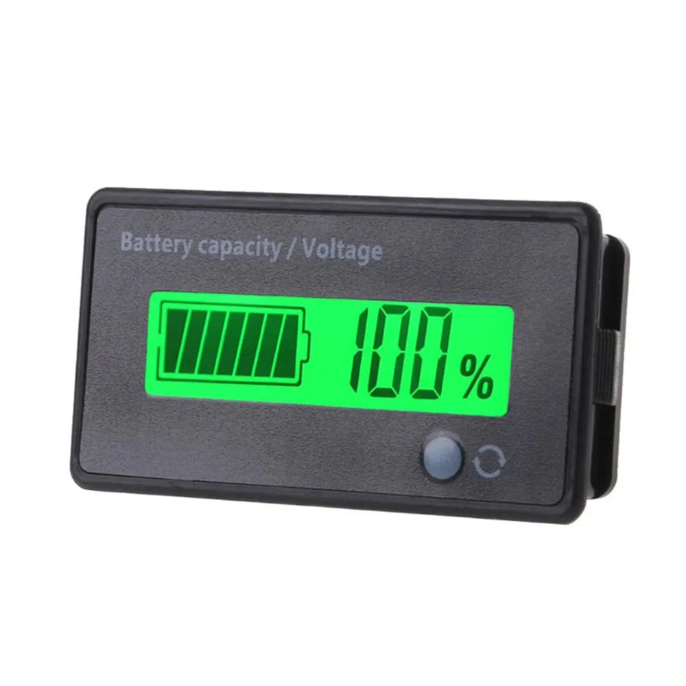 Battery Capacity & Volt Tester - 7-100V Multi-Battery Compatible with Smart Display