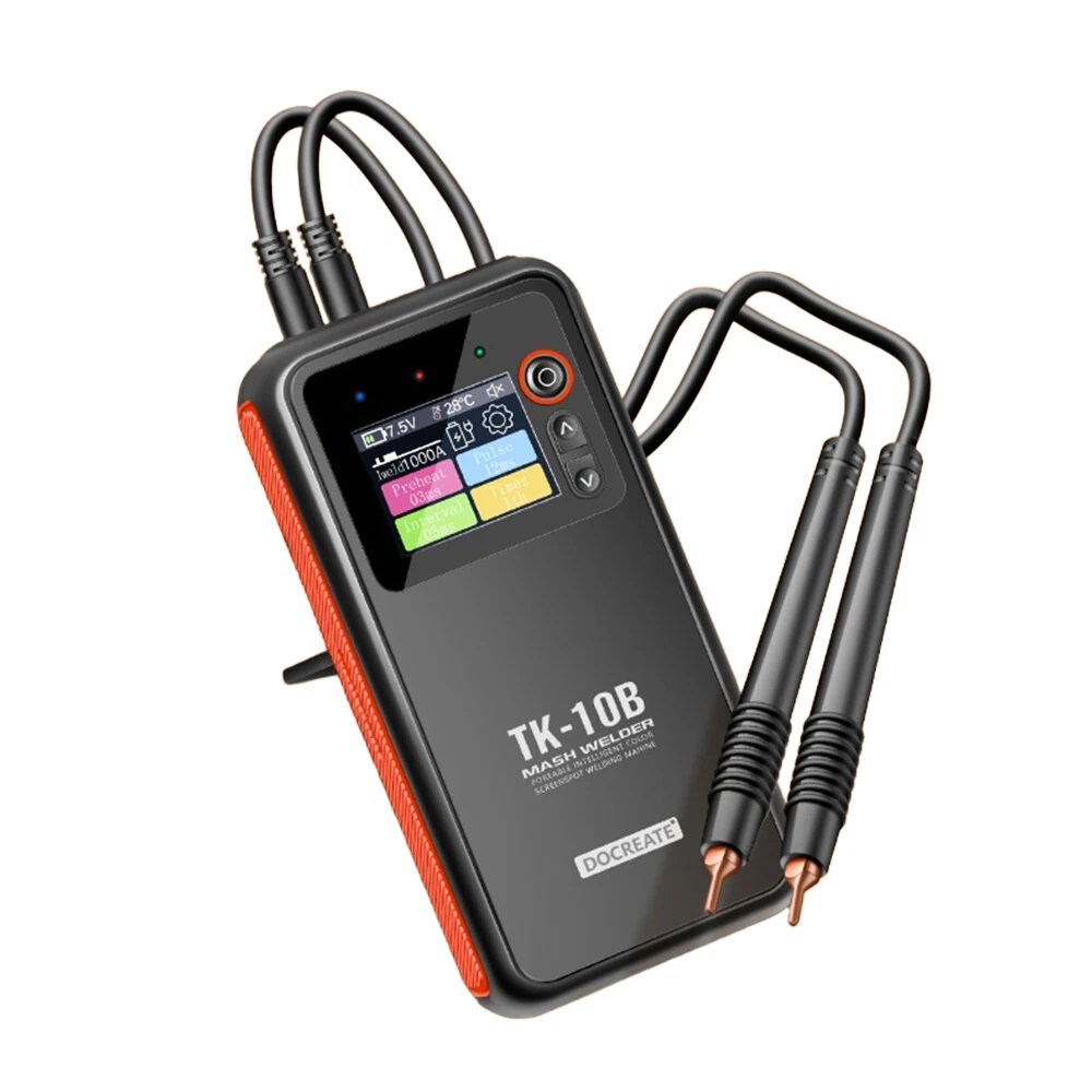 TK-10B 2in1 Portable Spot Welder | 5000mAh Battery & Fast Charging | 1.8inch LCD Screen