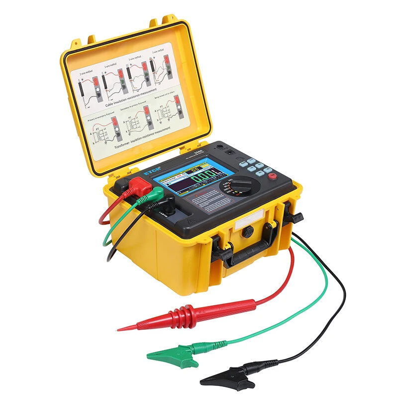 ETCR3500 High Voltage Insulation Resistance Tester | 0.5MΩ-2TΩ Megohmmeter