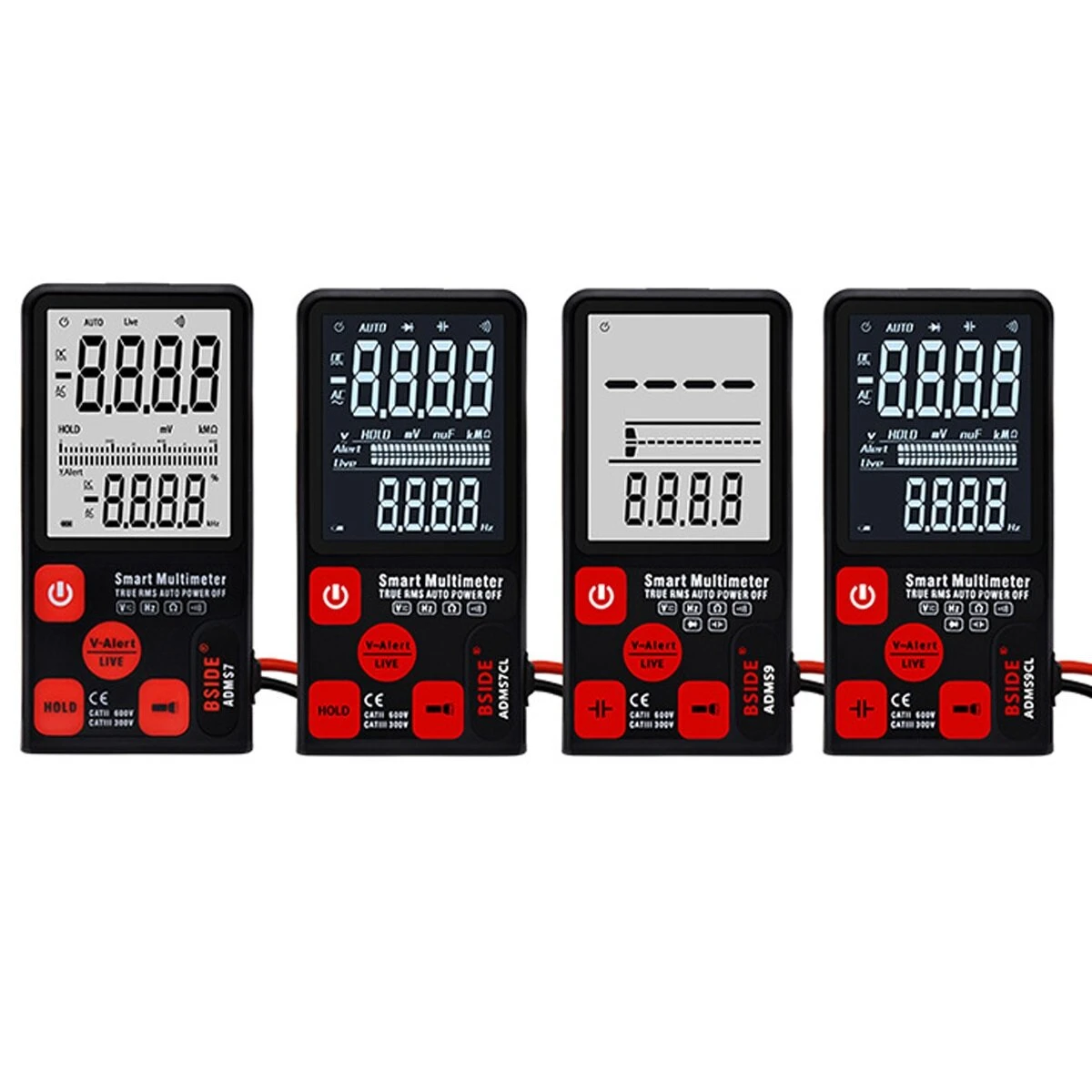 ADMS7/9 Digital Multimeter - Analog Tester with Transistor & Capacitor Check