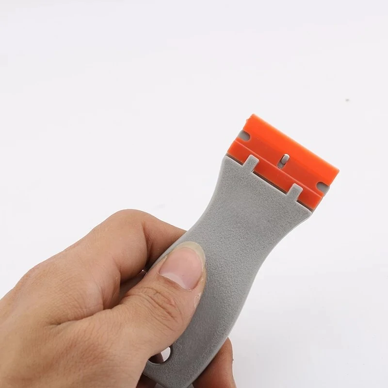 KGX Double Edged Razor Blade Scraper - Window Glass Cleaner & Vinyl Squeegee