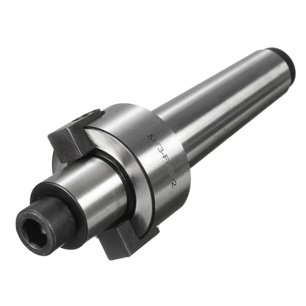 MT3 FMB22 M12 Mill Arbor | Morse Taper 3 Tool Holder for Milling