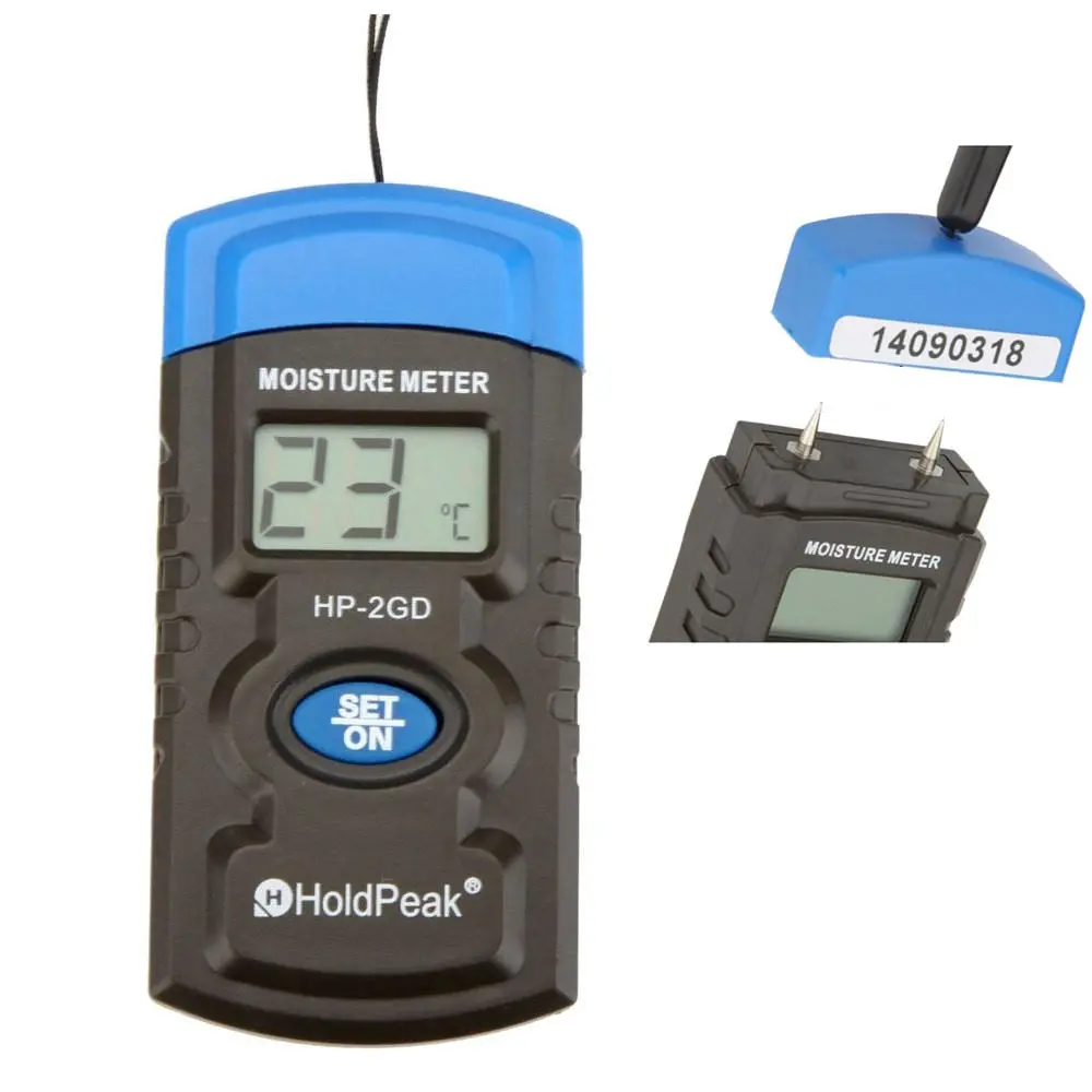 HoldPeak HP-2GD 3-in-1 Mini Hygrometer - Temperature & Humidity Meter