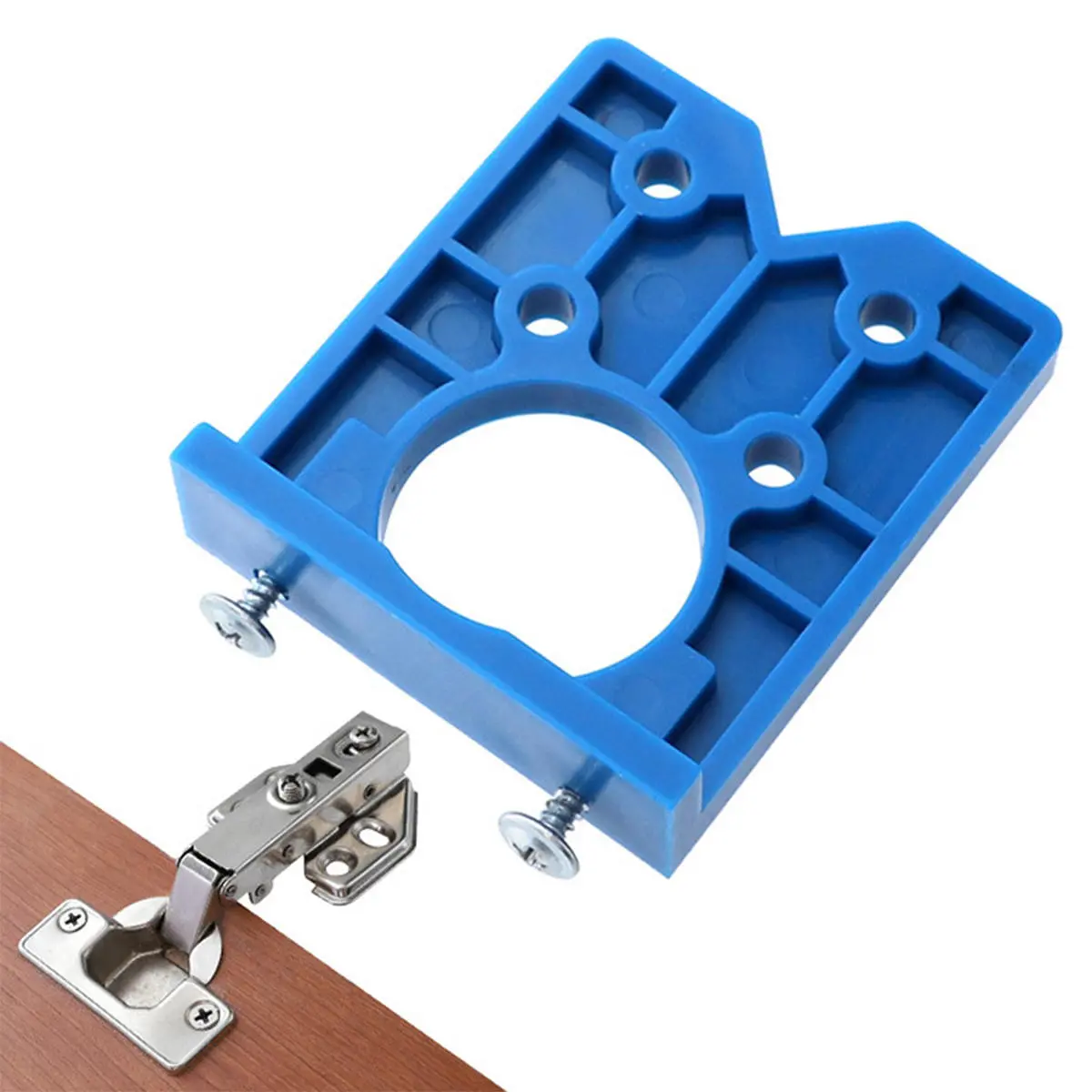 35mm Door Hinge Jig | Drill Guide for Concealed Hinge Holes - Woodworking Tool