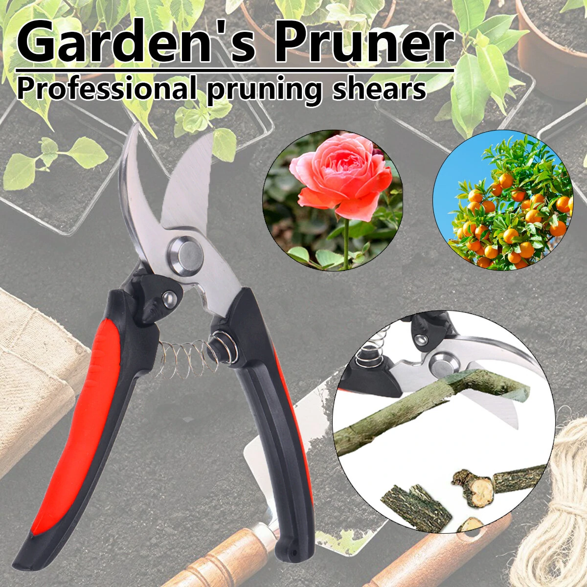 Fiskars Pruning Shears - Heavy Duty Garden Tool for Tree Cutting