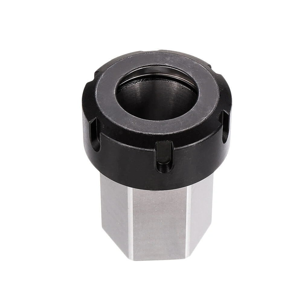 Machifit ER40 Collet Block Chuck - 5C Hex Holder for Lathe Tools