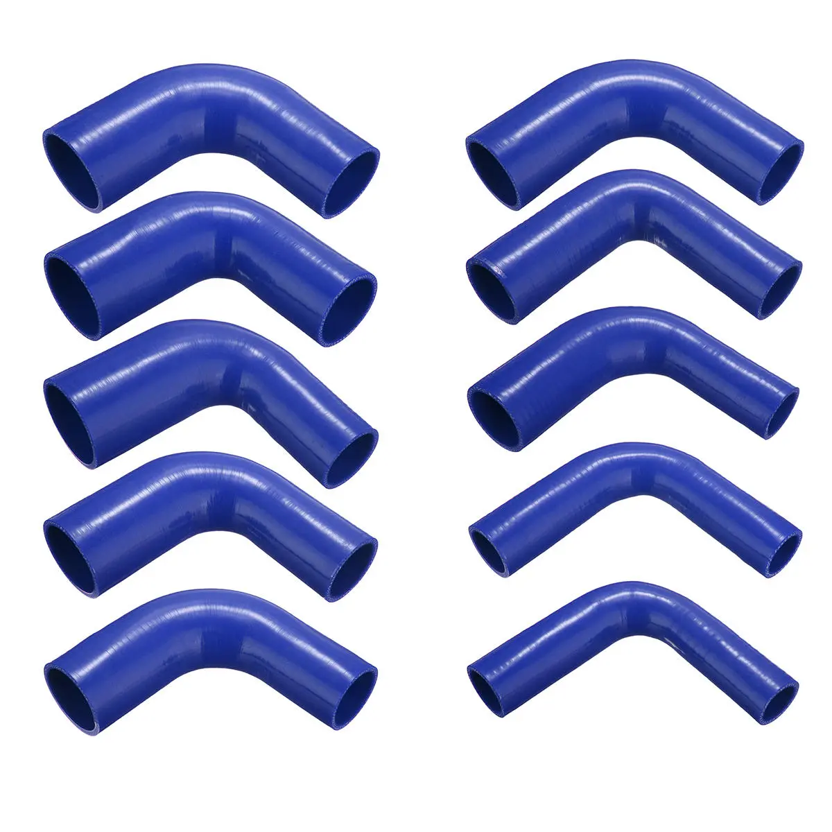 90 Degree Silicone Hose Elbow - 25-76mm Multi-Size Turbo Coolant Vacuum Tube