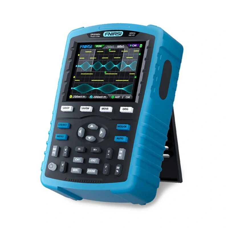 FNIRSI DPOX180H 180MHz Oscilloscope | 50000wfms/s Dual Channel & 20MHz Signal Generator