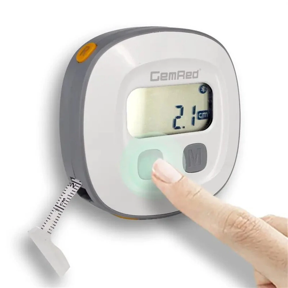 Retractable Digital Smart Body Tape Measure with App - Bluetooth LED - 150cm