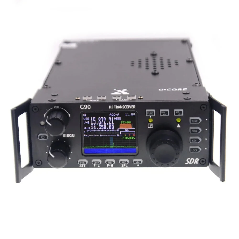Xiegu G90 20W HF SDR Transceiver | 0.5-30MHz with Built-in Antenna Tuner
