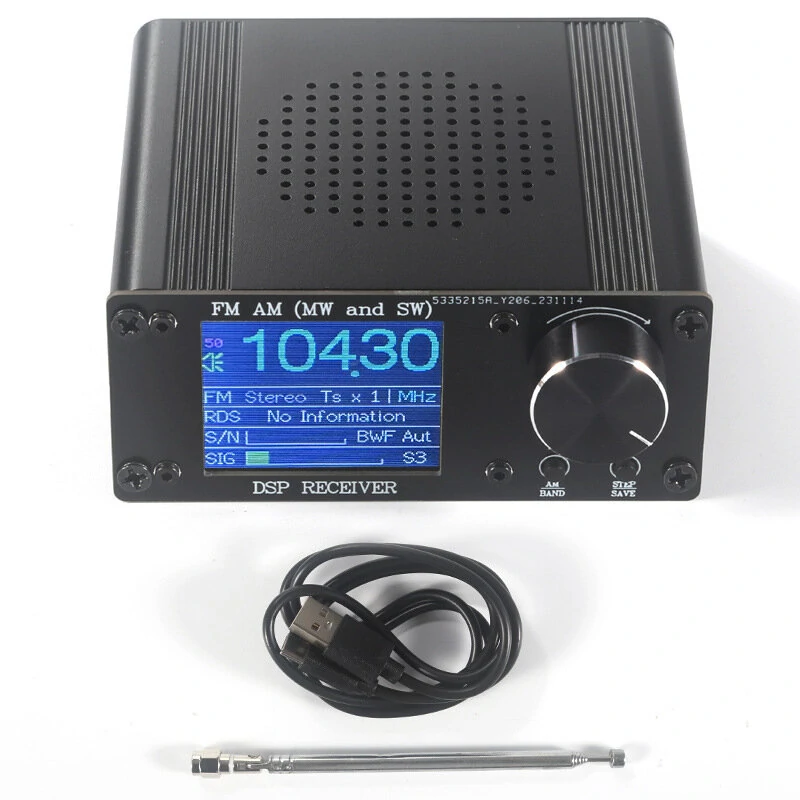 ATS-80 AM FM Radio | Portable High Sensitivity Receiver | DSP Digital Demodulation