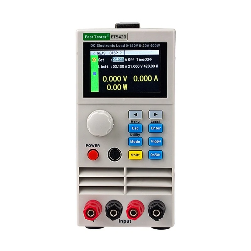 ET5420 Professional Battery Tester - Programmable DC Electronic Load & USB Charging Tester