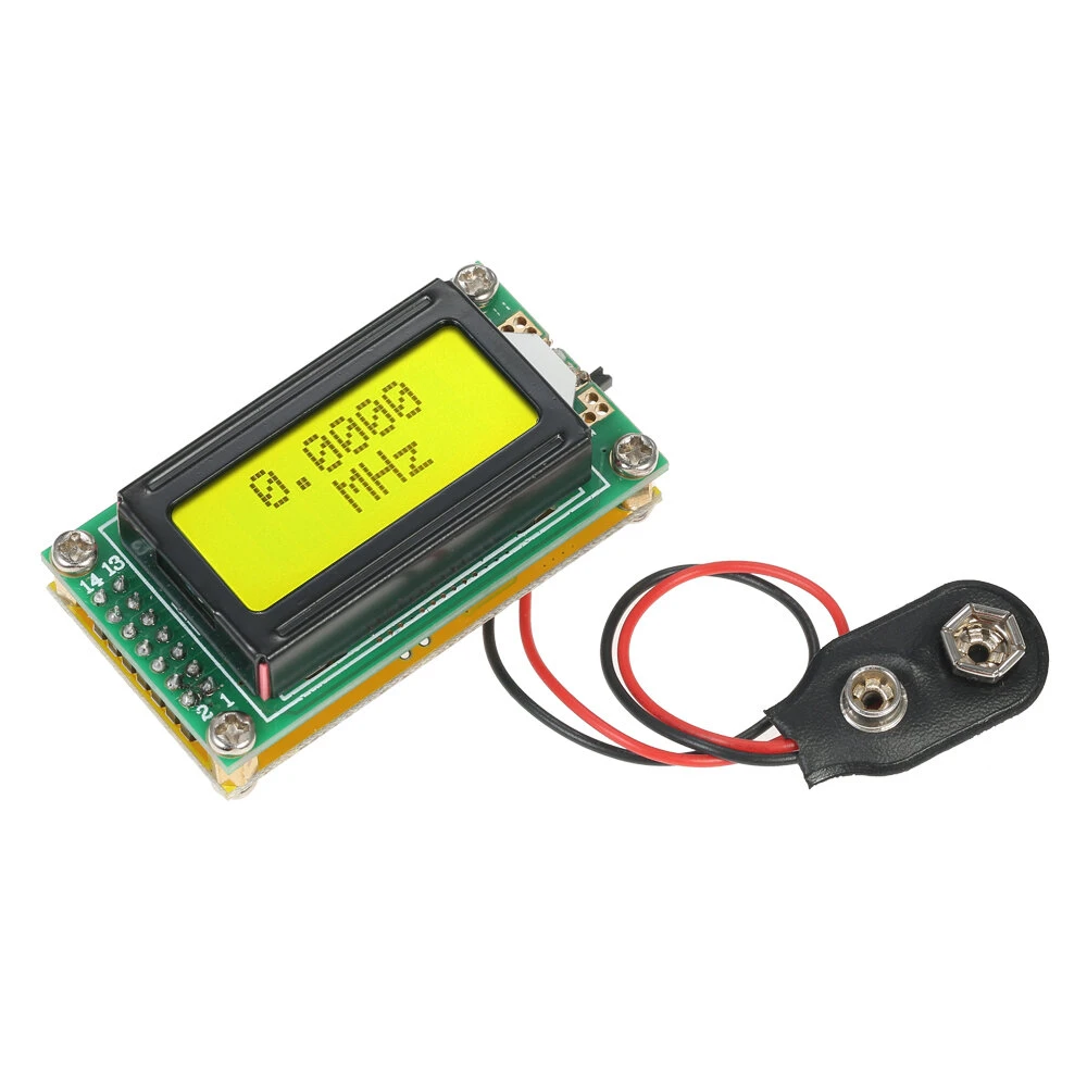 DIY Hertz Tester 1-500 MHz | 100Hz Sensitivity Frequency Meter Counter Module