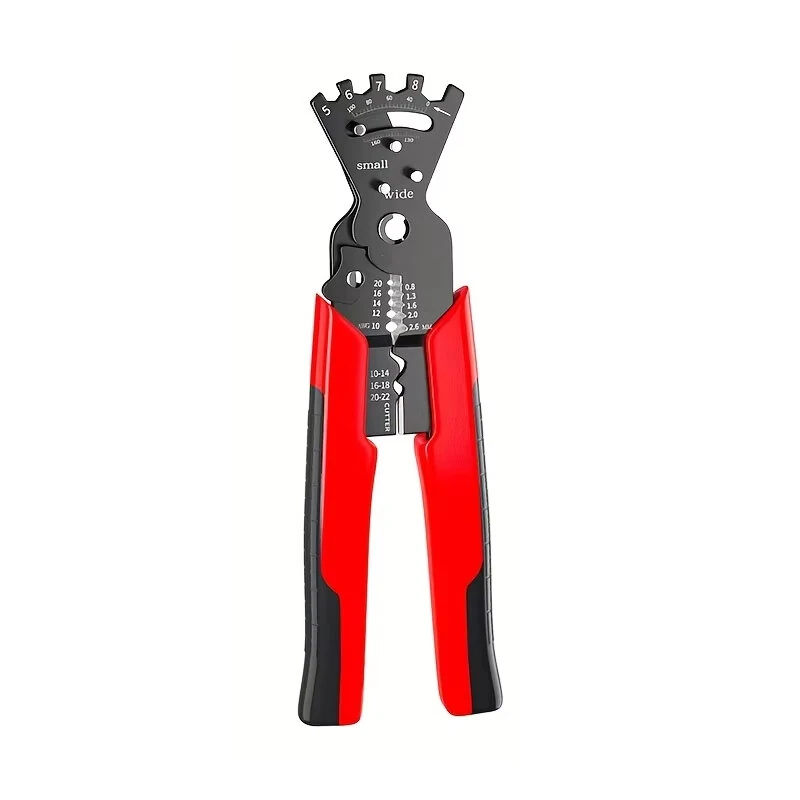 8-Inch Multifunctional Bending Pliers | Crimping, Stripping & Wire Bending Tool