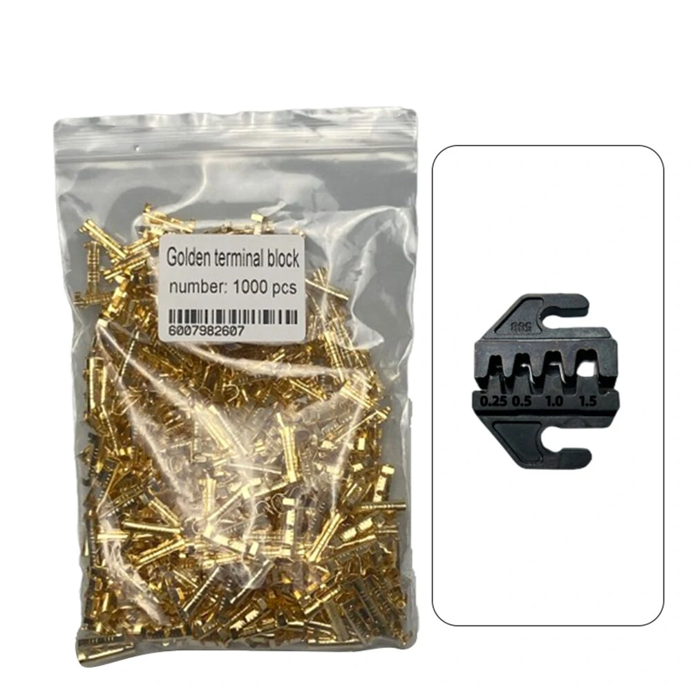 Gold 453 U-Type 0.3-1.5mm Terminal Connector | Cold Insertion Tool with Free Gift