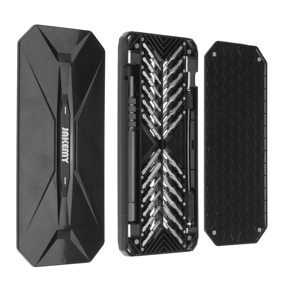 JM-8175 Precision Screwdriver Set | 48 Magnetic Bits for Phone, Watch, Glasses