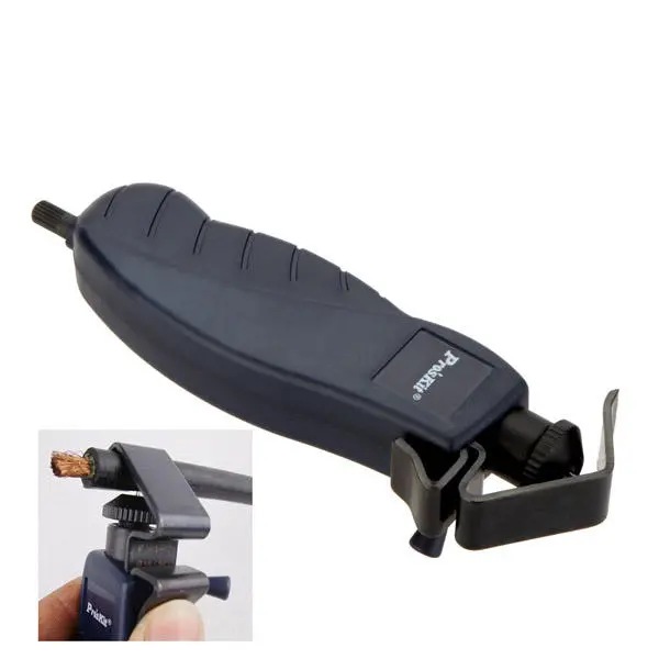 Pro'sKit 8PK-325 Round Cable Cutter | Wire Stripper & Slitting Tool | Hand Tool