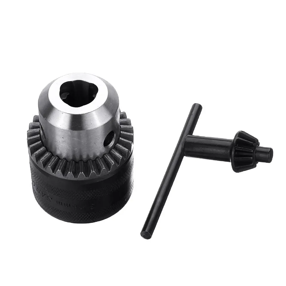 SAN OU 3-16mm Keyed Drill Chuck | 5/8-16 UNF Thread Mount Adapter