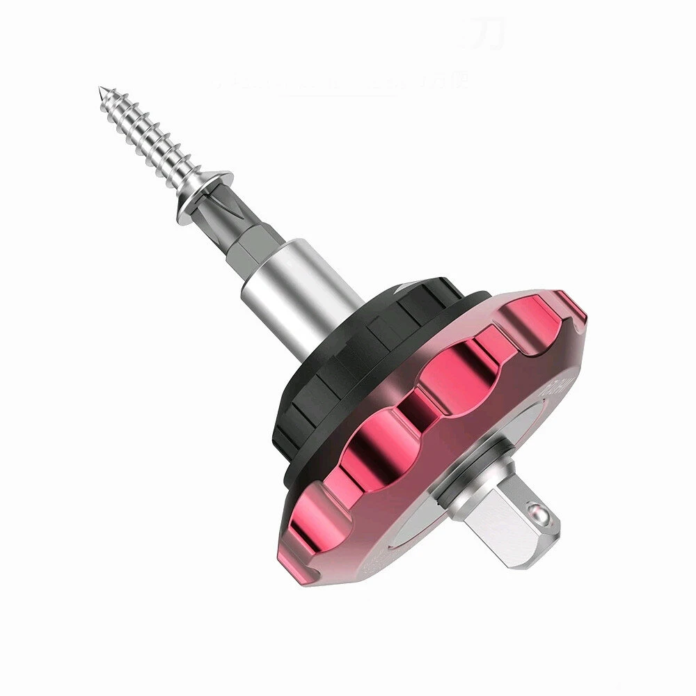 BROPPE Palm Thunder Ratchet Screwdriver Bit Set - Cross & Hexagon Socket - Strong Magnetic