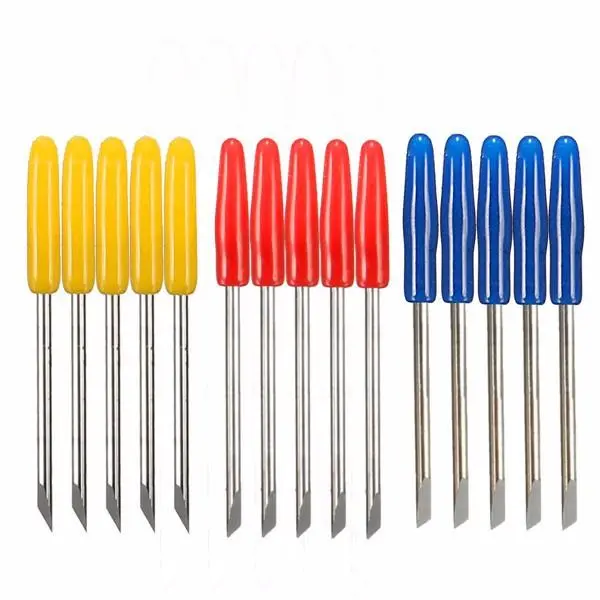 CB09 Engraving Machine Blades - 5pcs 30/45/60 Degree Cutter for Vinyl Plotter