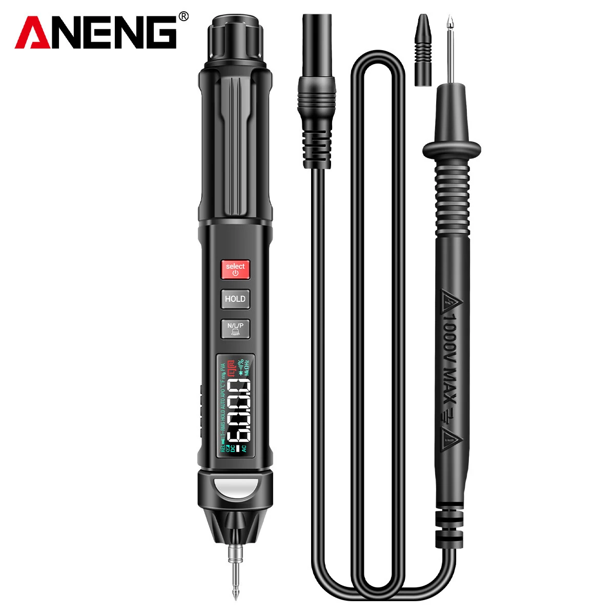 ANENG A3009 Mini Digital Multimeter | Smart Voice Broadcast | AC DC Voltage Tester