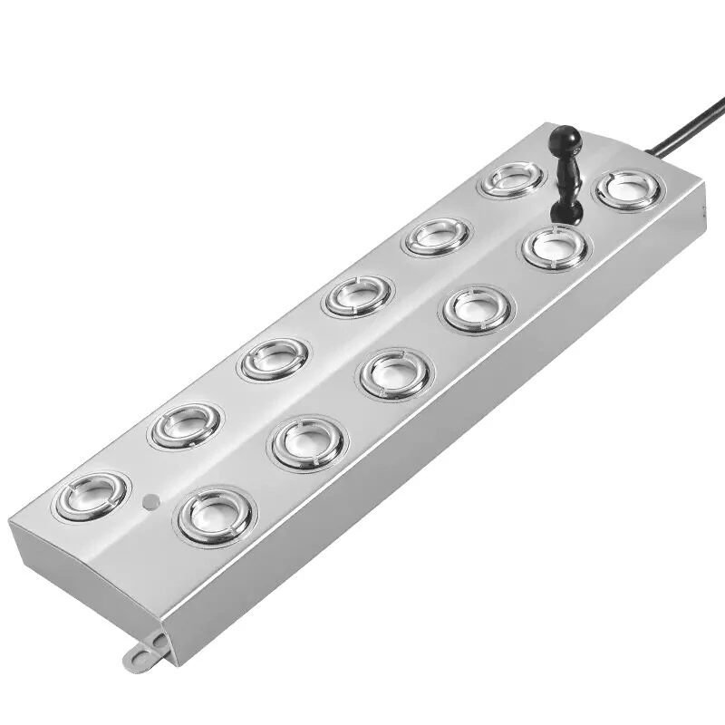Ultrasonic Mist Maker - 2 to 12 Head Fogger | 1.5M Wire for Greenhouse Hydroponics Pool