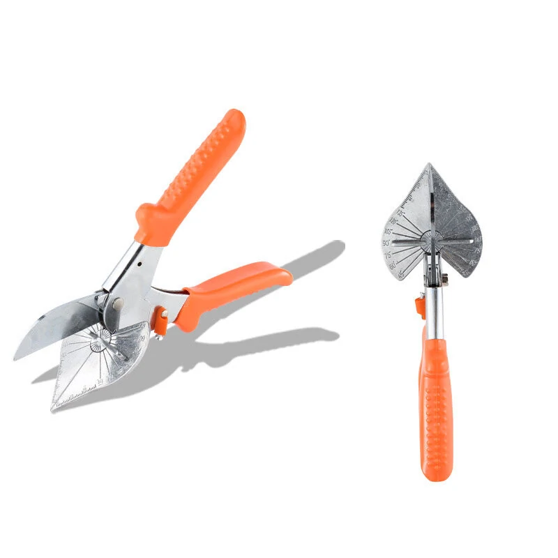 Multi-angle Bevel Scissors - Adjustable Gusset Cutting Blades 45-135 Degrees