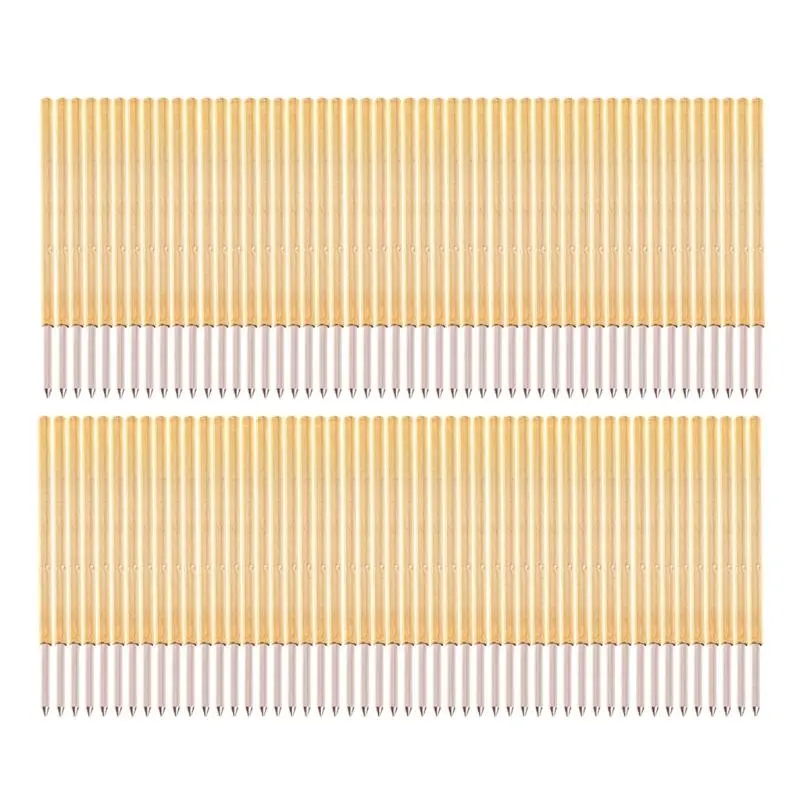 P100-B1 Pogo Pin Test Probe - 100 Pcs - 1.36mm Dia 33.35mm Length