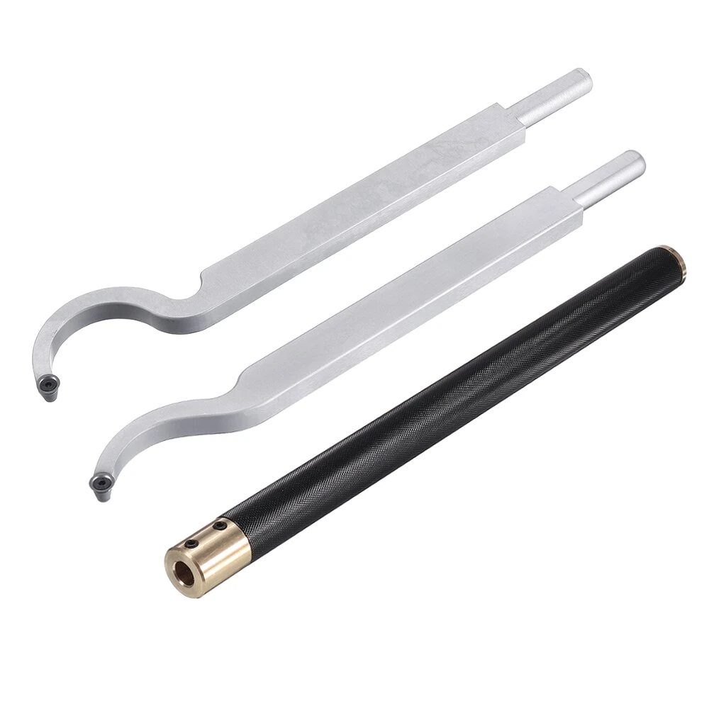 Wood Lathe Hollowing Tool with 8.9mm Carbide Inserts | Bowl Gouge Woodworking Tool