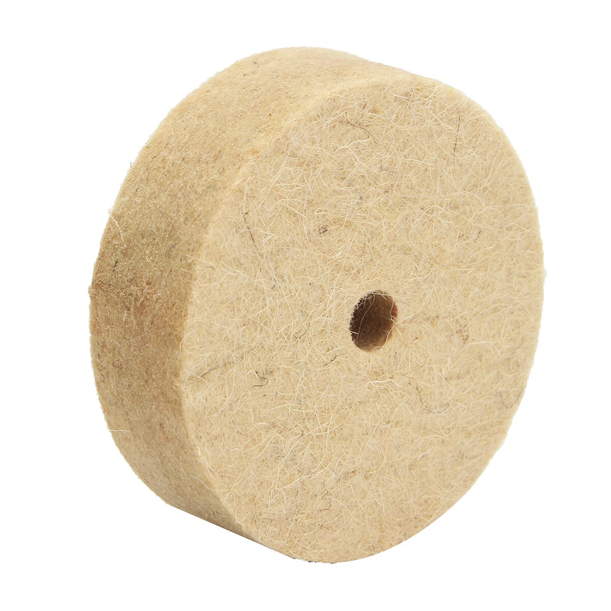 Wool Polishing Wheel - 80mm Wool Felt Buffing Disc for Polisher Tools