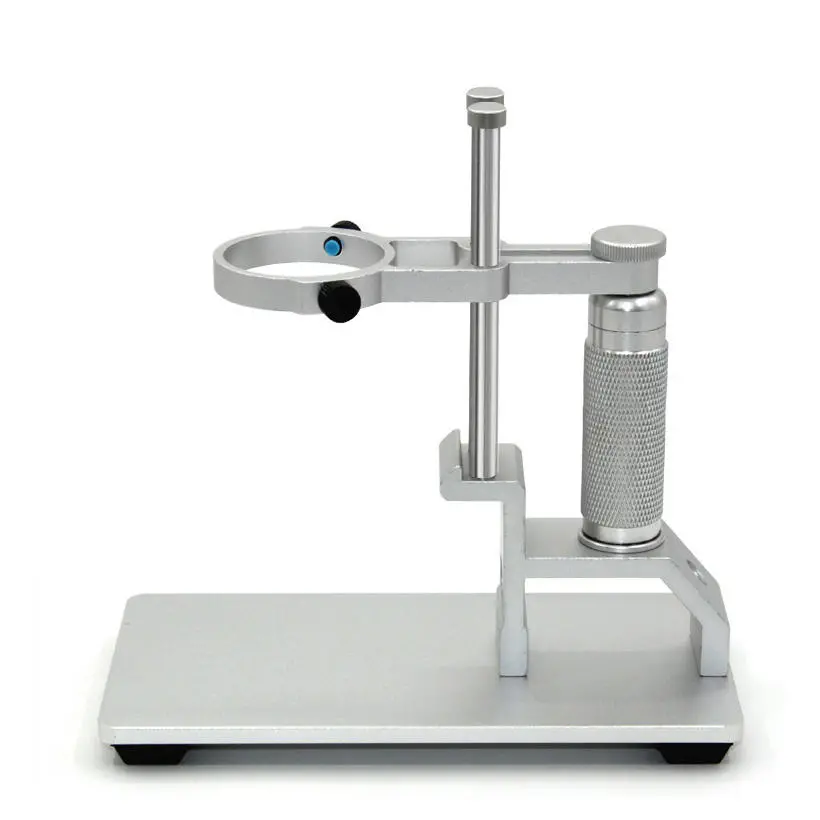 40MM Aluminum Alloy Digital Microscope Bracket | Adjustable Vertical Lift Stand