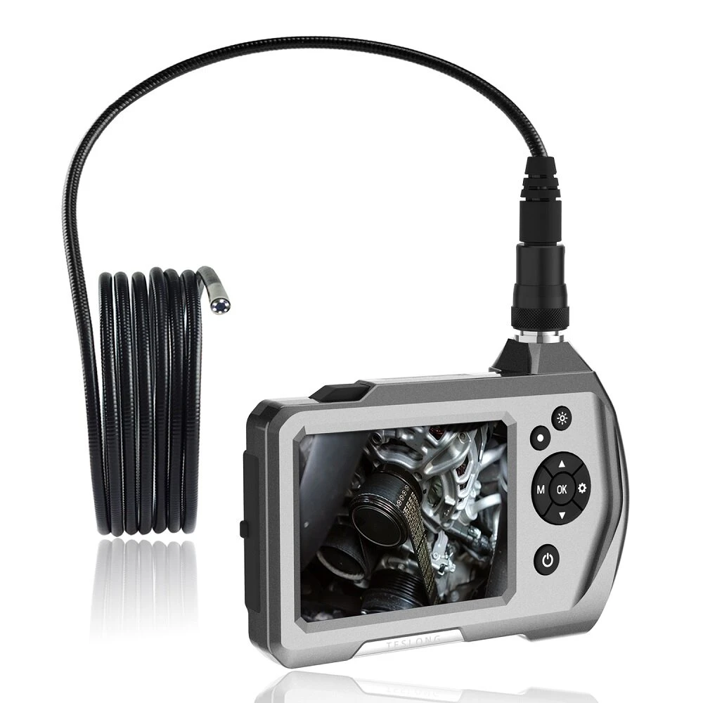 NTS150 Borescope Camera - 5.5mm 3m Snake Tube with 3.5 LCD Display & 6 LEDs