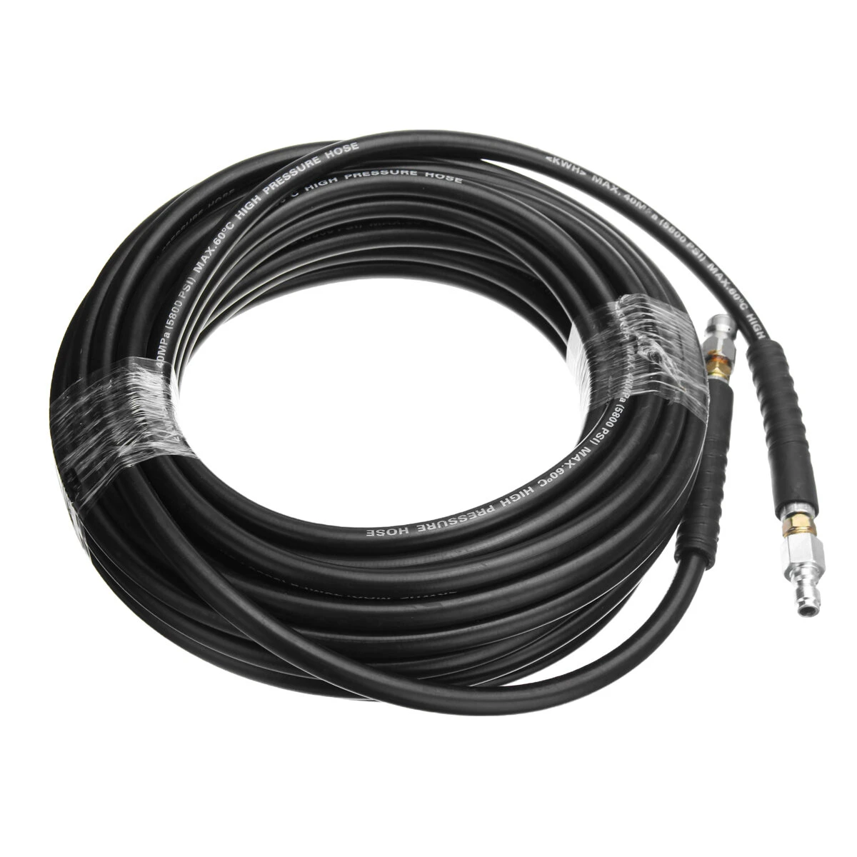 6M 10M 15M 1/4 Inch Quick Release Drain Hose | 5800PSI Pressure Washer