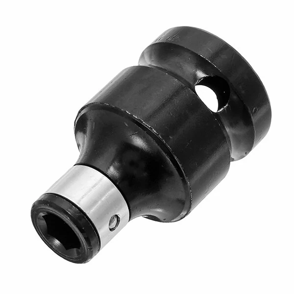 1/2 Inch to 1/4 Inch Hex Socket Adapter | Female Drill Chuck Converter Tool