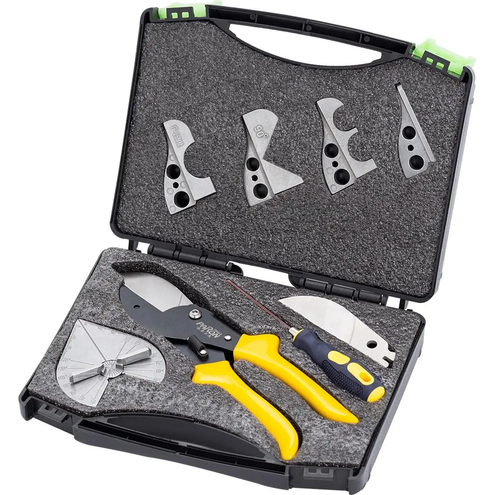 Paron JX-C8025 Adjustable Angle Cutter - 45-135 Degree Mitre Shear with Blades & Screwdriver