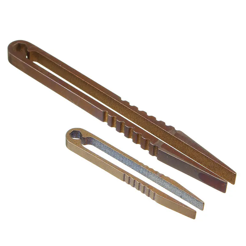 AOTDDOR TC4 Titanium Mini Tweezers - EDC Portable Tool 45mm & 83mm