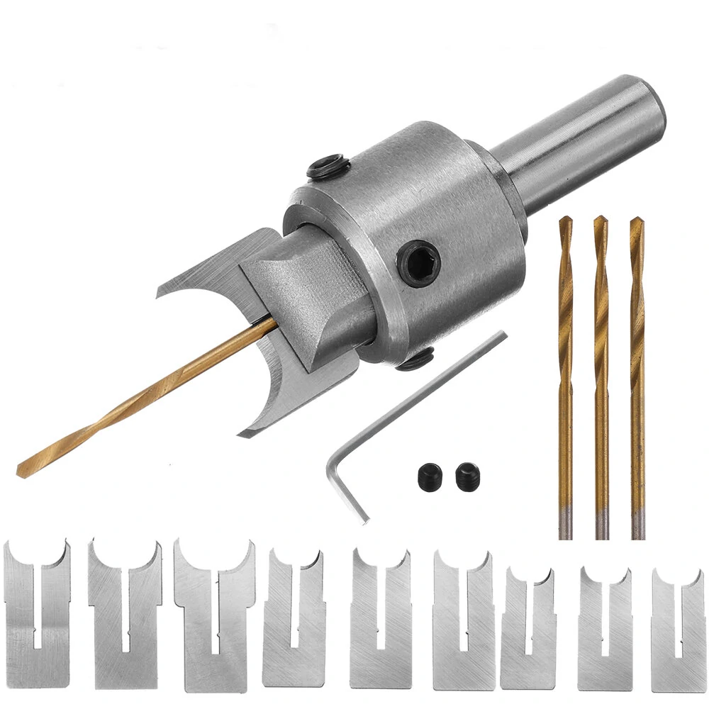 Wooden Beads Maker Router Bit - 10pcs Beads Ball Drill Bit Set | Milling Cutter