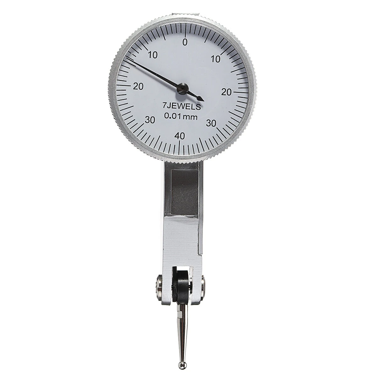 Precision 0.01mm Lever Dial Test Indicator | 0-0.8mm Range | Portable Gauge Tool