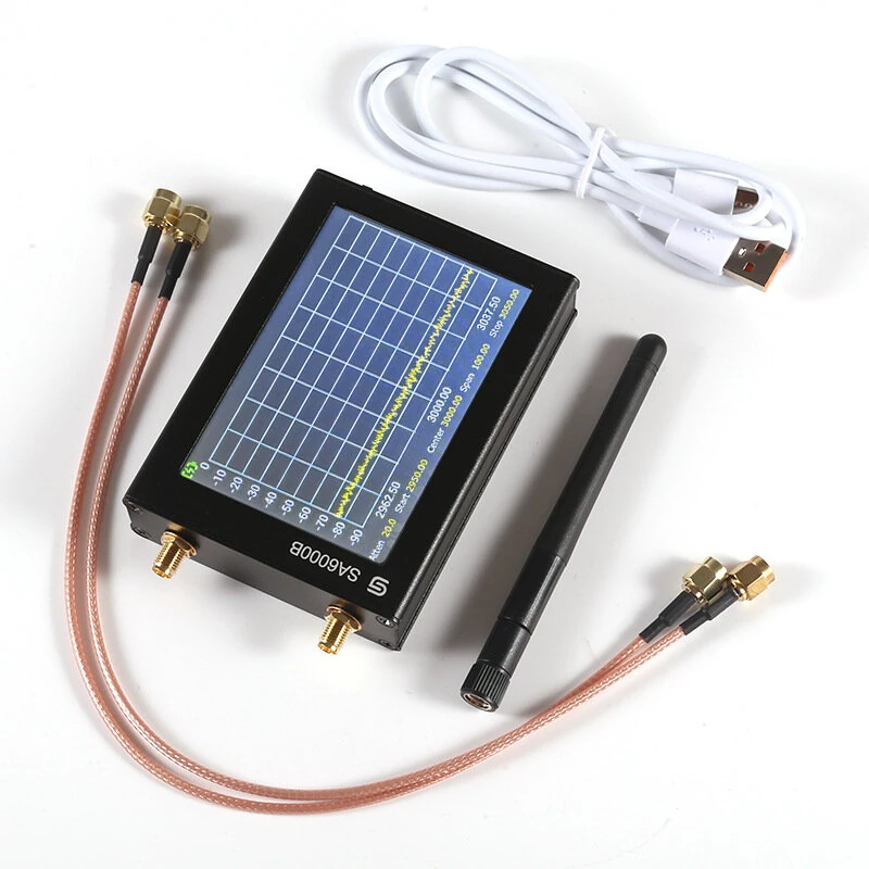 Siglent SA-6000B Spectrum Analyzer | 30MHz-6GHz Portable | 4-inch Touchscreen