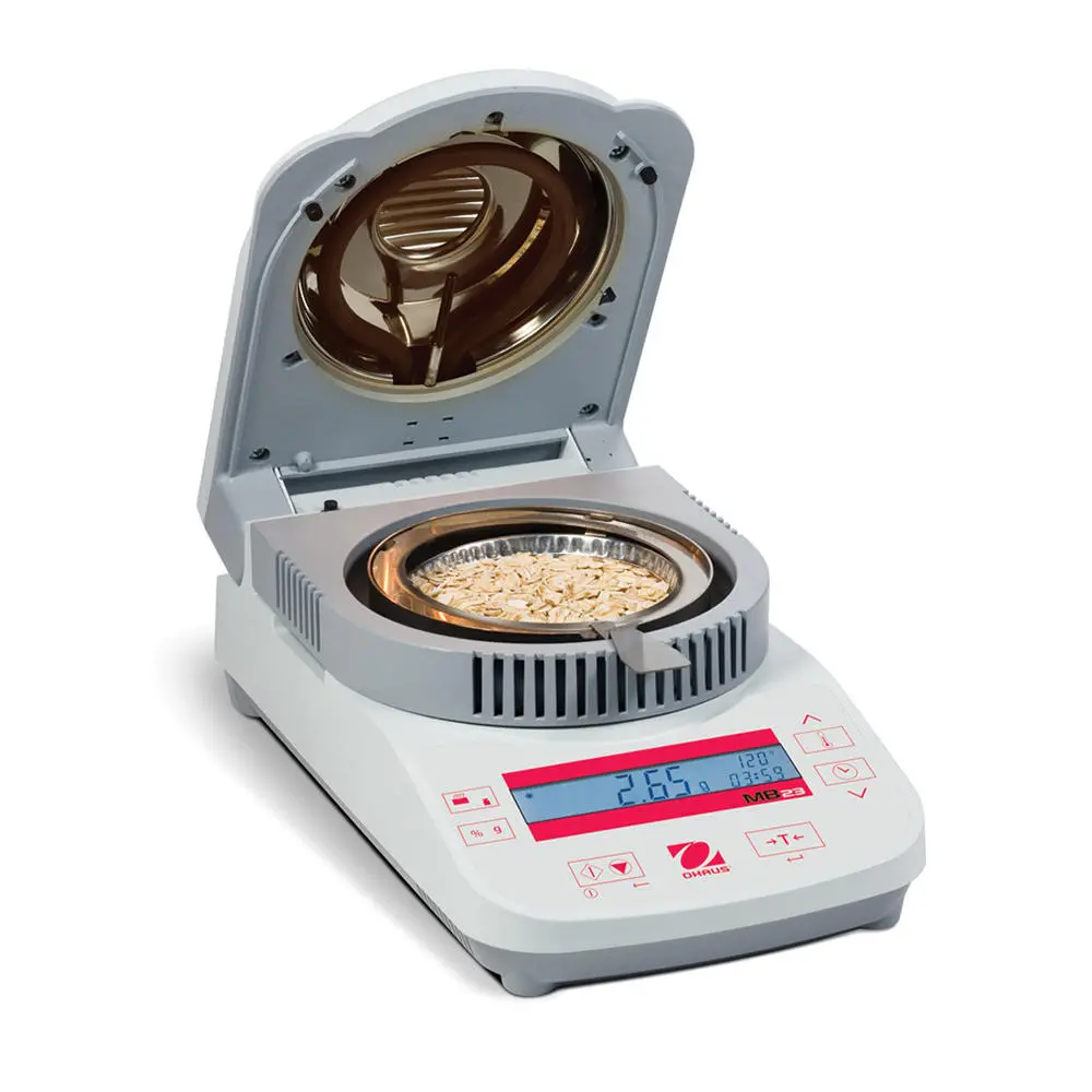 Ohaus MB23 Moisture Analyzer | 110g Capacity | Infrared Heating | RS232