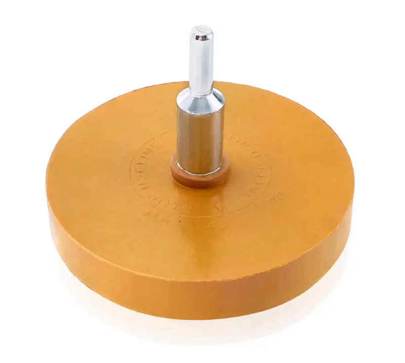 3M 88mm Polishing Wheel | 1/4 Inch Shank Rubber Eraser | Fast Car Decal & Vinyl Remover Tool