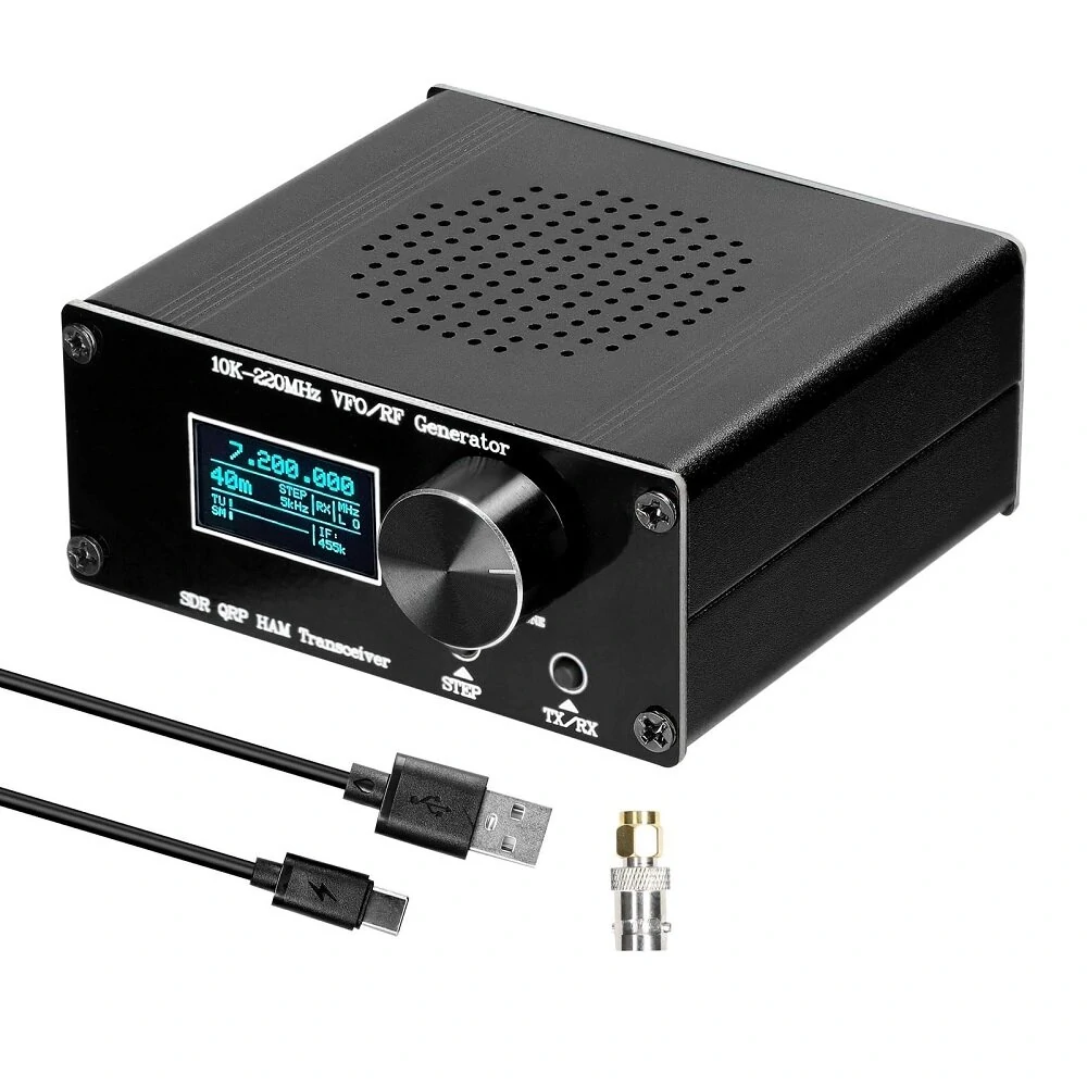 20K-220MHz VFO/RF Generator | SDR HAM QRP Radio Debugger & Receiver