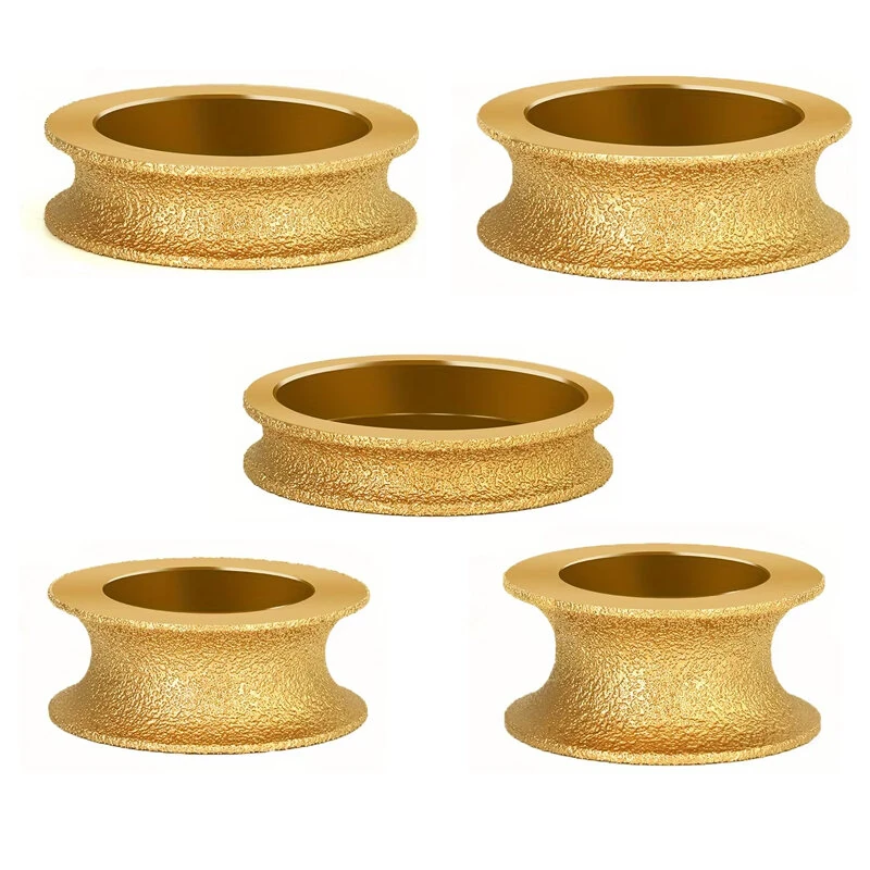 Dry Vacuum Brazed Diamond Polishing Wheel | 20mm Bore for Tile Quartz Marble