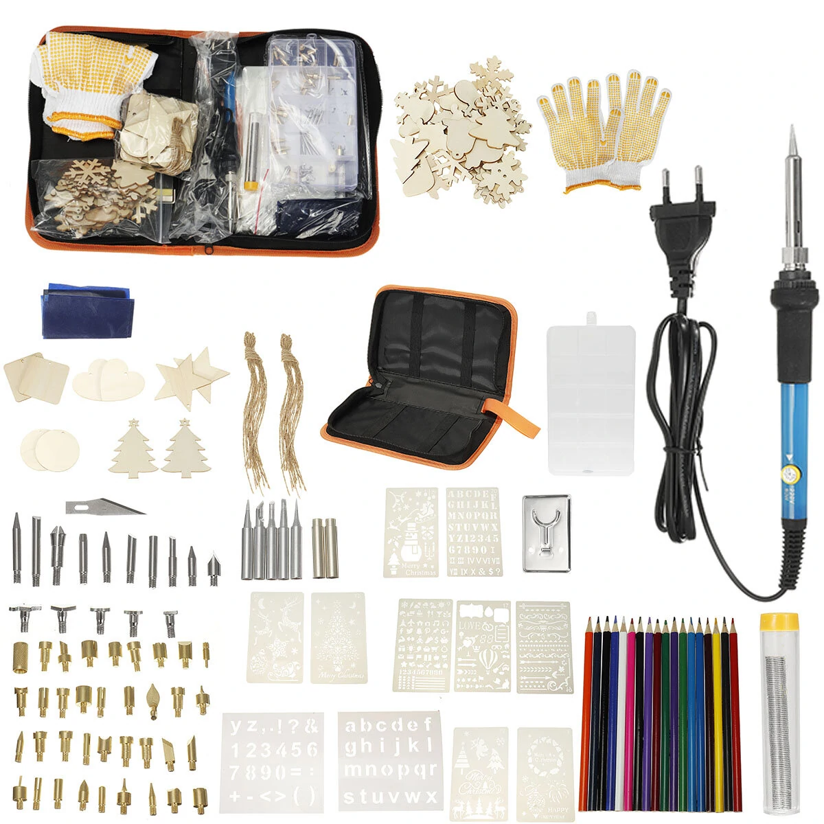 Weller 60W Adjustable Temperature Soldering Iron Kit - 168 Pcs | 110V-240V