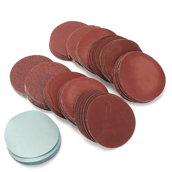 3 Inch Sand Paper 100pcs | 80 to 3000 Grit for Sanding & Polishing