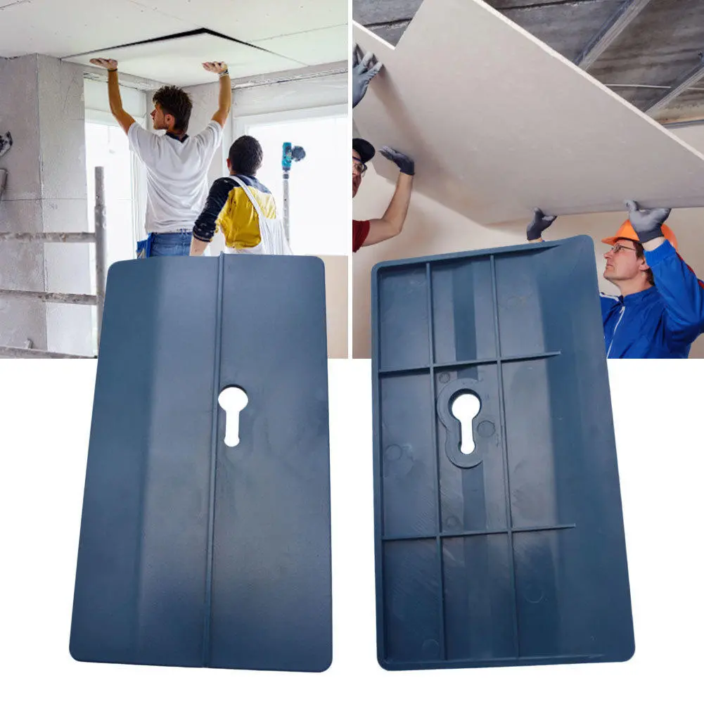 Drillpro Drywall Fitting Tool Kit - 2pcs Ceiling Positioning Plate | Carpenter Tools