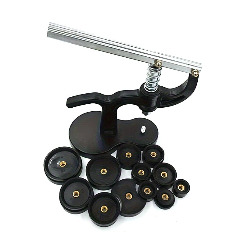 Professional Watch Repair Tool Kit - 12pcs Case Press 18-50mm - For Quartz & Mechanical Watches